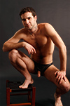 Jockstrap Central model Adam Stray