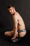 Jockstrap Central model Caleb King