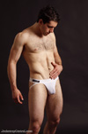 Jockstrap Central model Corey Kirk