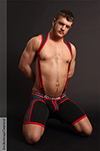 Jockstrap Central model Ryan Russell / Caleb King