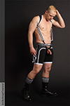 Jockstrap Central model Ryan Russell / Caleb King