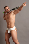 Jockstrap Central model Trent in JC Athletic Jockstraps