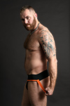 Jockstrap Central model Zack Acland