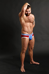 Jockstrap Central model Zack Acland