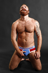 Jockstrap Central model Zack Acland