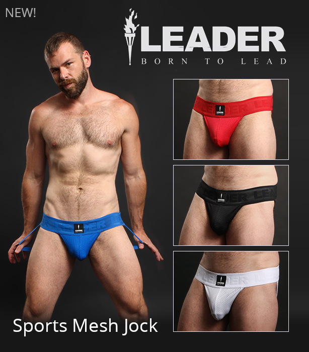 New! Leader Sports Mesh Jockstraps