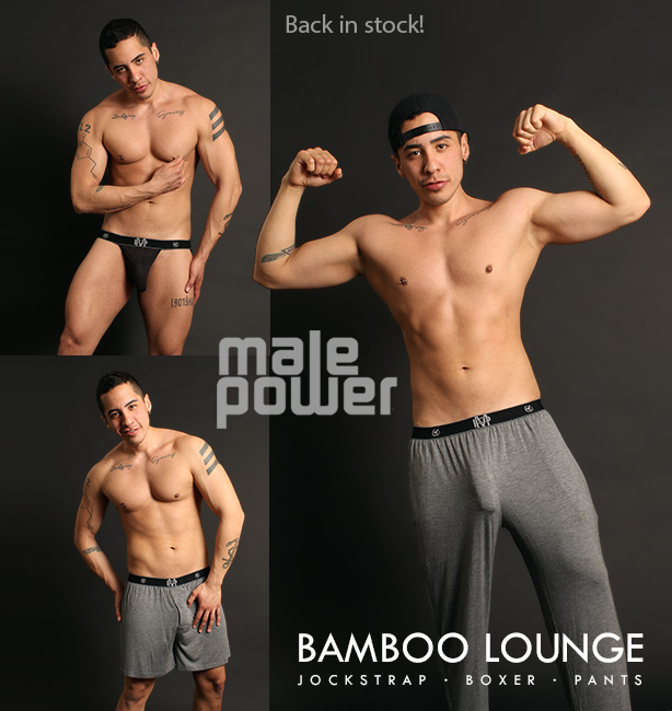 Male Power Bamboo Pants, Jockstraps and Boxers