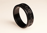 Russell Hardwear Patent Black Hardstar Cock Ring