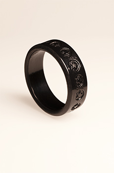 Russell Hardwear Patent Black Hardstar Cock Ring