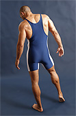 American Jock Contrast Singlet