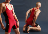 American Jock Contrast Singlet