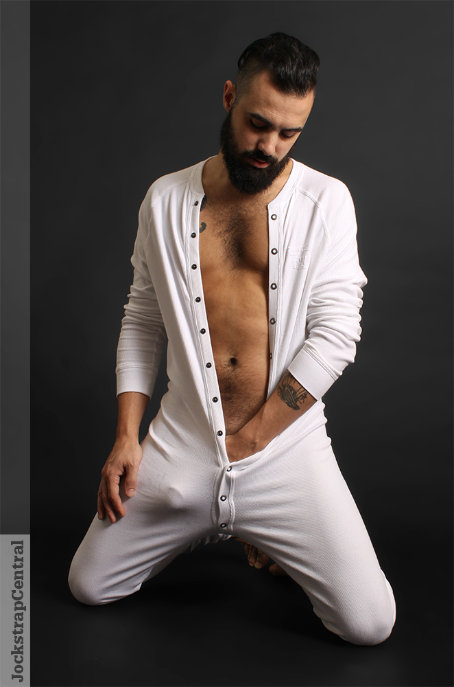 Nasty Pig Union Suit - White.