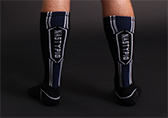 Nasty Pig Title Socks