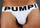 PUMP! White Jockstrap