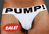 PUMP! White Jockstrap