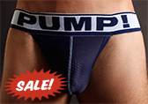 PUMP! Blue Steel Jockstrap