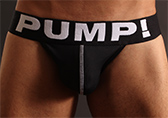 PUMP! Black Jockstrap