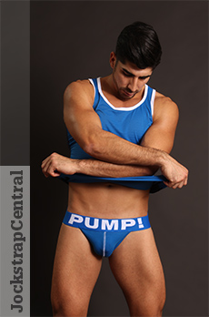 PUMP! Blue Jockstrap