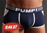 PUMP! Navy Access Trunk (open back)