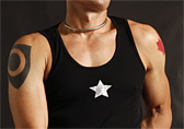 Jockstrap Central Star Ribbed Tank Top