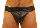 COLT Leather Zip Jockstrap