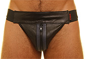 COLT Leather Zip Jockstrap