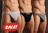 Papi Cotton Stretch Jockstrap 3 Pack 