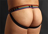 Papi Pride Cotton Stretch Jockstrap 3 Pack 