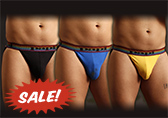 Papi Pride Cotton Stretch Jockstrap 3 Pack 