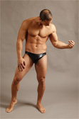 Male Power Moonshine Rubber Look Jockstrap 