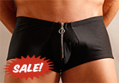 Male Power Zipper Short