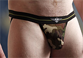 Male Power Sheer Camouflage Jockstrap