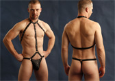 Male Power Gladiator Thong with Harness