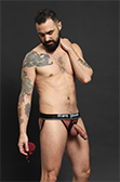 Male Power Cock Pit Net Cock Ring Jockstrap