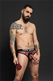 Male Power Cock Pit Net Cock Ring Thong