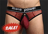 Male Power Cock Pit Net Cock Ring Thong