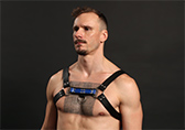 Male Power Leather Aries Harness