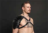 Male Power Leather Aquarius Harness