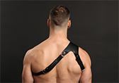 Male Power Leather Zodiac Harness