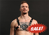 Male Power Leather Libra Harness