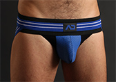 Addicted Fetish Double Stripe Jockstrap