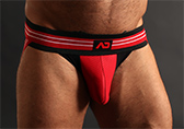 Addicted Fetish Double Stripe Jockstrap