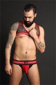 Addicted Fetish Double Stripe Jockstrap