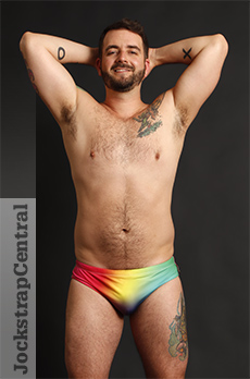 Bruto Rainbow Swim Brief