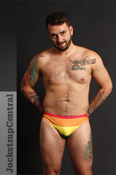 Bruto Pride Flag Swim Brief