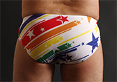 Bruto Rainbow Stars Swimbrief