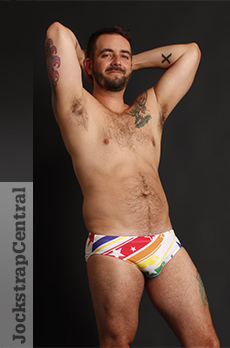 Bruto Rainbow Stars Swimbrief