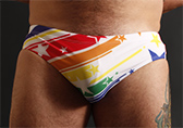 Bruto Rainbow Stars Swimbrief