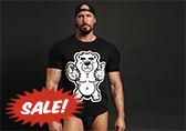 Bruto Flexing Muscle Bear Tshirt