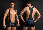 CellBlock 13 Vector Zipper Wrestling Singlet